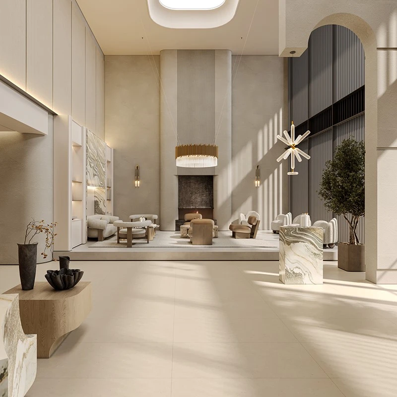 NABEL Limestone Beige Lobby NABEL Limestone Beige Lobby